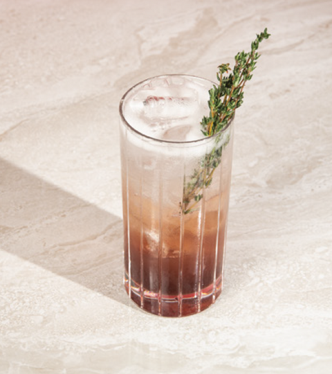 Abstinence Cherry Shrub Cooler