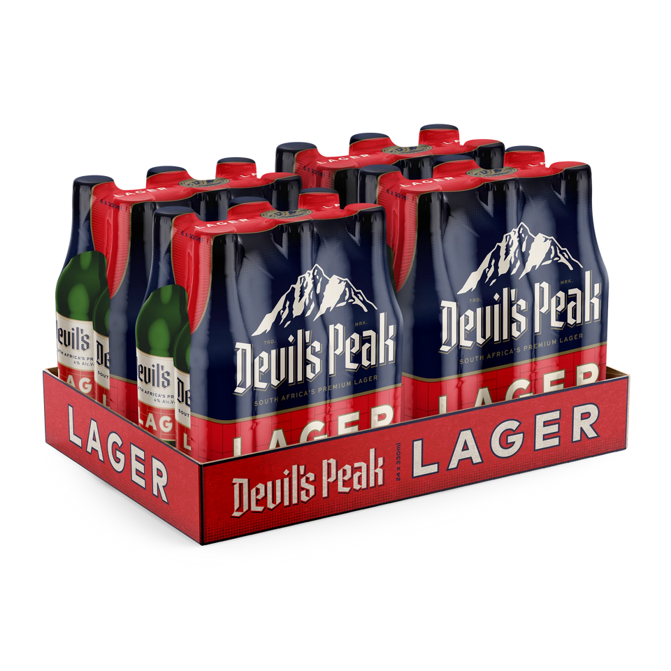 Devil's Peak Lager 4% 24 x 330ml