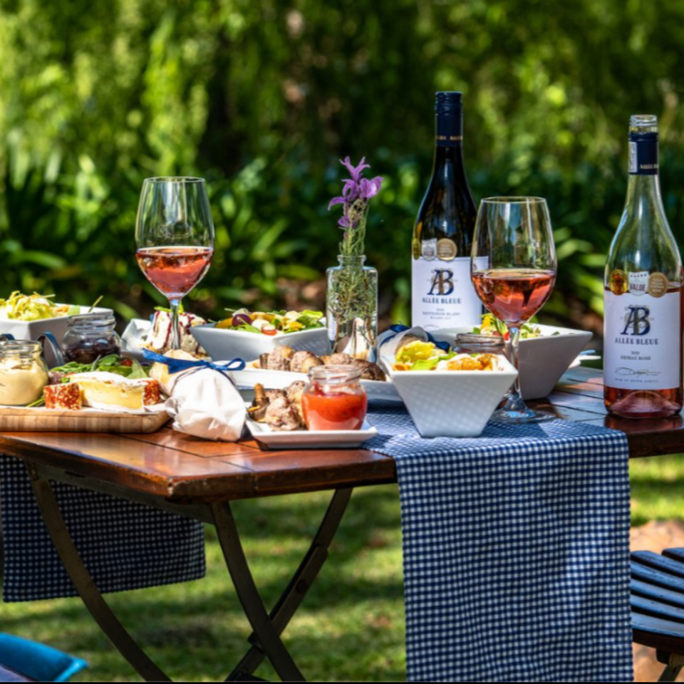 Allée Bleue Pinotage, Shiraz Rosé, Chenin Blanc Wine Pack 3 x 750ml