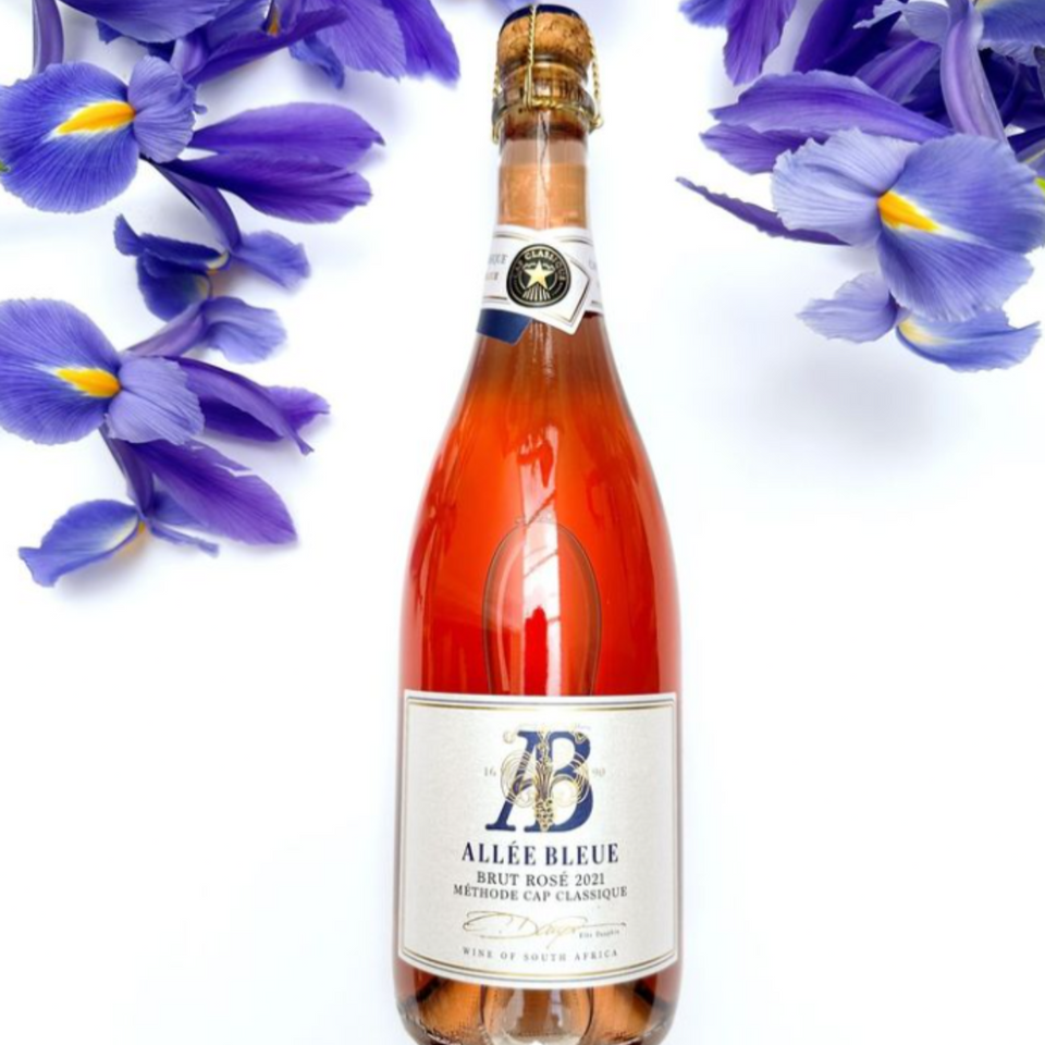 Allée Bleue Brut Rose MCC & Graham Beck Brut Rosé NV Sparkling Wine Pack 2 x 750ml