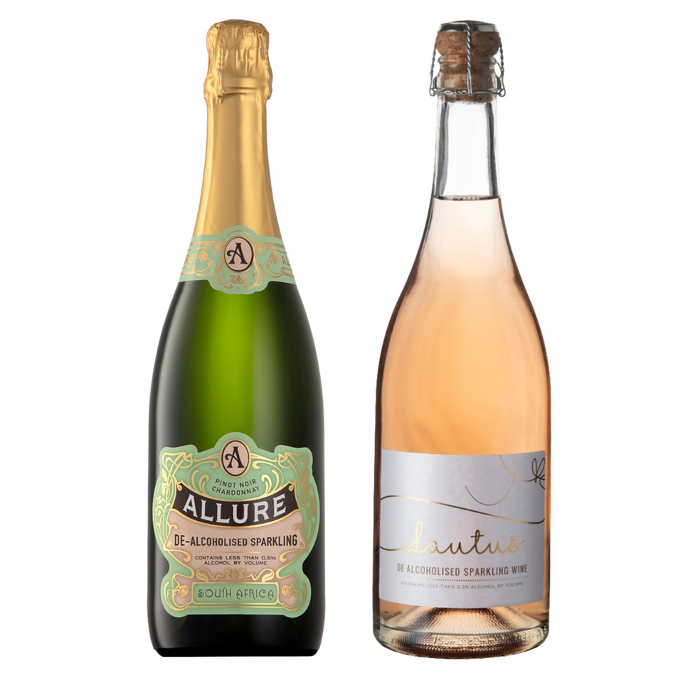 Gift Pack Duo Non-Alcoholic Sparkling Wines - Allure & Lautus Rosé 750ml