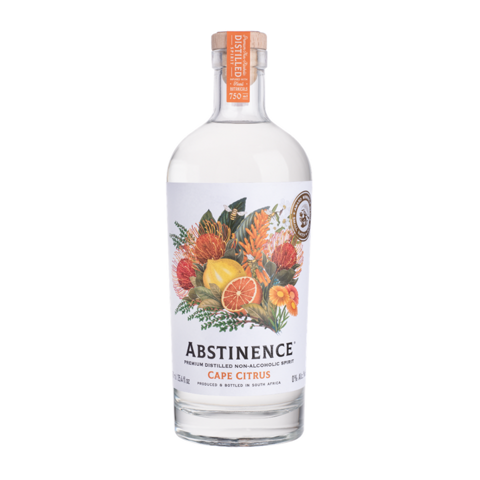 Gift Pack Abstinence Blood Orange Aperitif and Cape Citrus Gin 0% 2 x 750ml
