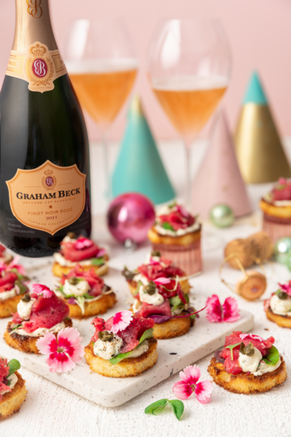 Graham Beck Pinot Noir Rose 750ml (11.5% Alc/Vol)