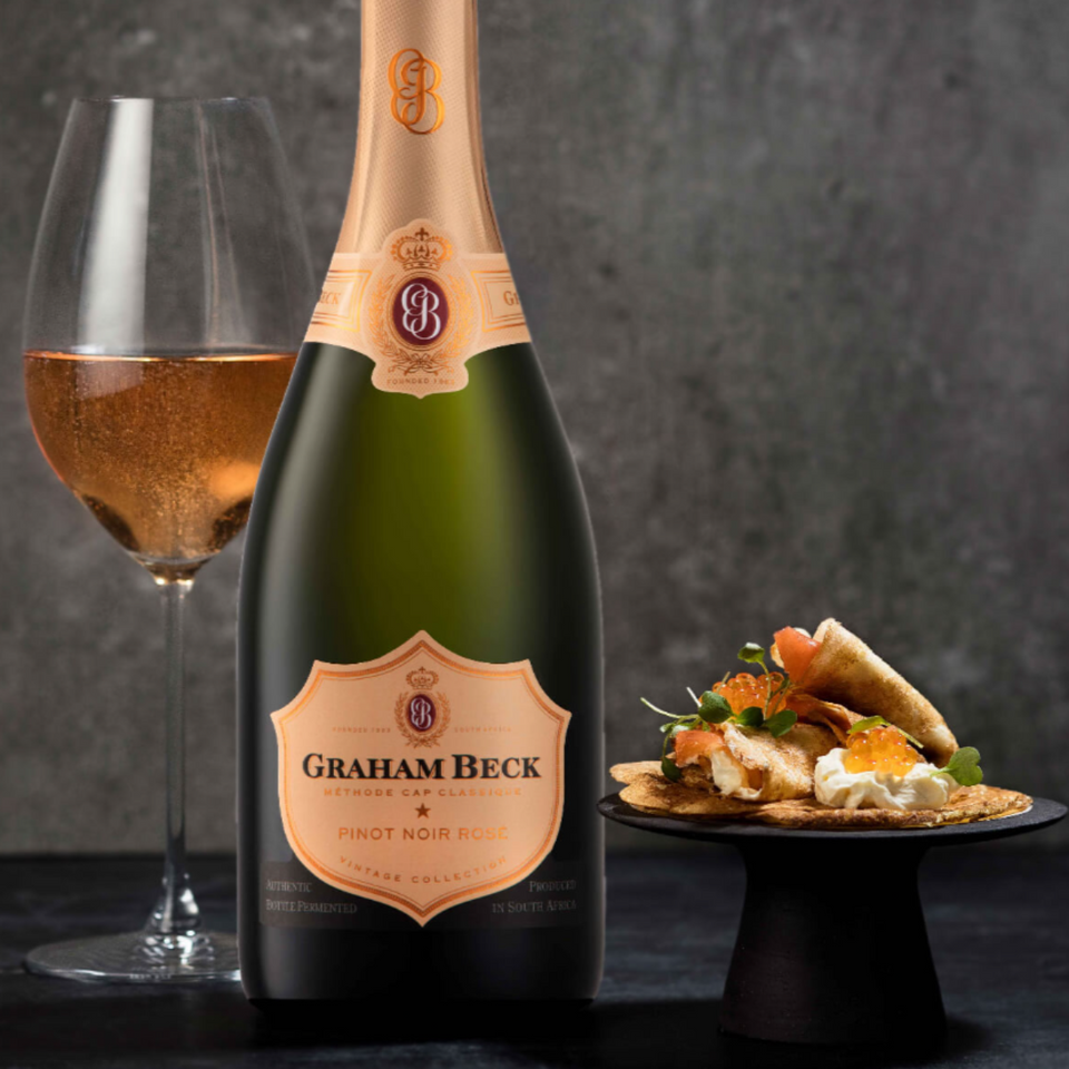 Graham Beck Brut Rose; Pinot Noir Rose & Steenberg Pinot Noir Rose Pack 3 x750ml