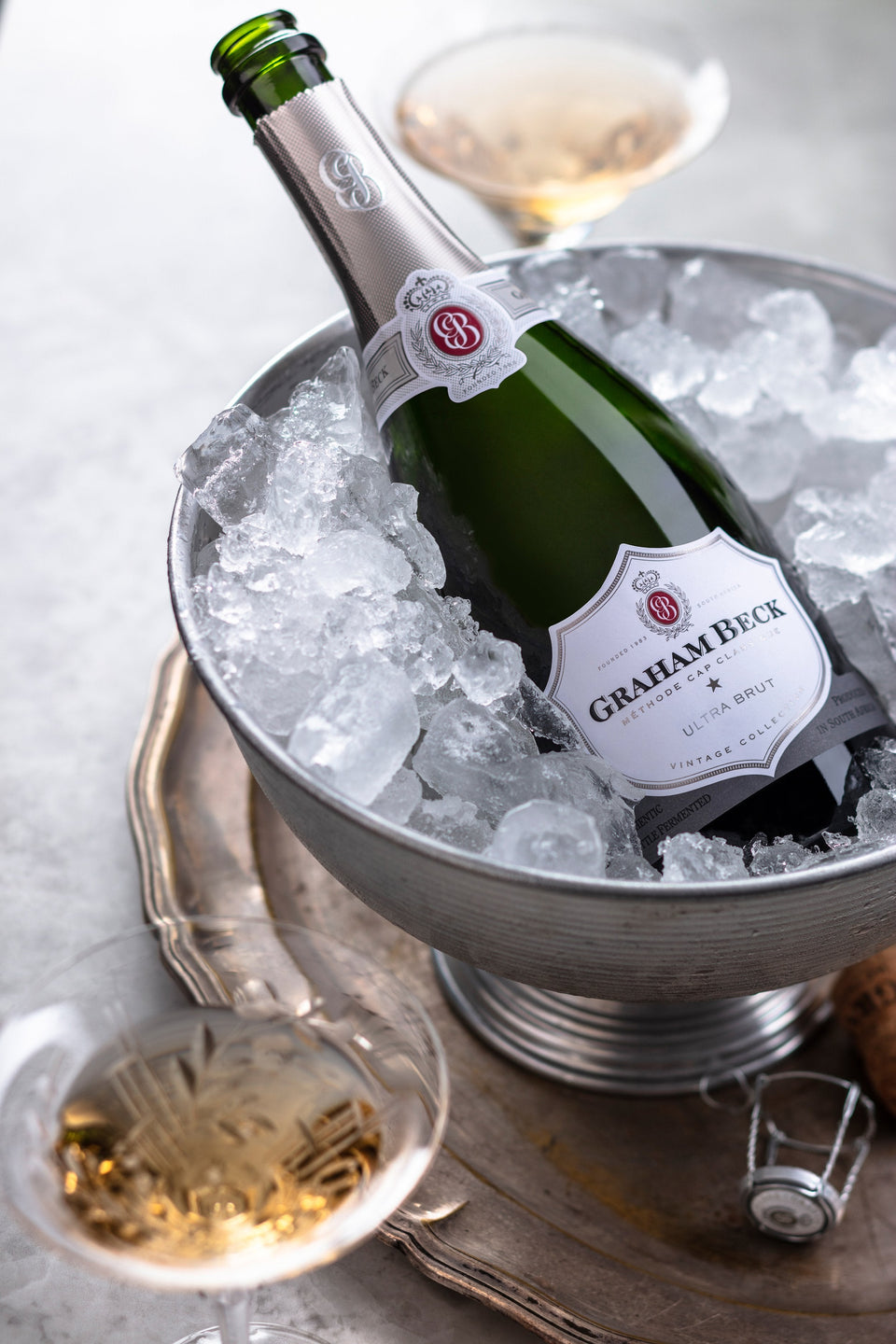 Gift Pack Duo Graham Beck Blanc De Blancs Vintage and Ultra Brut 750ml