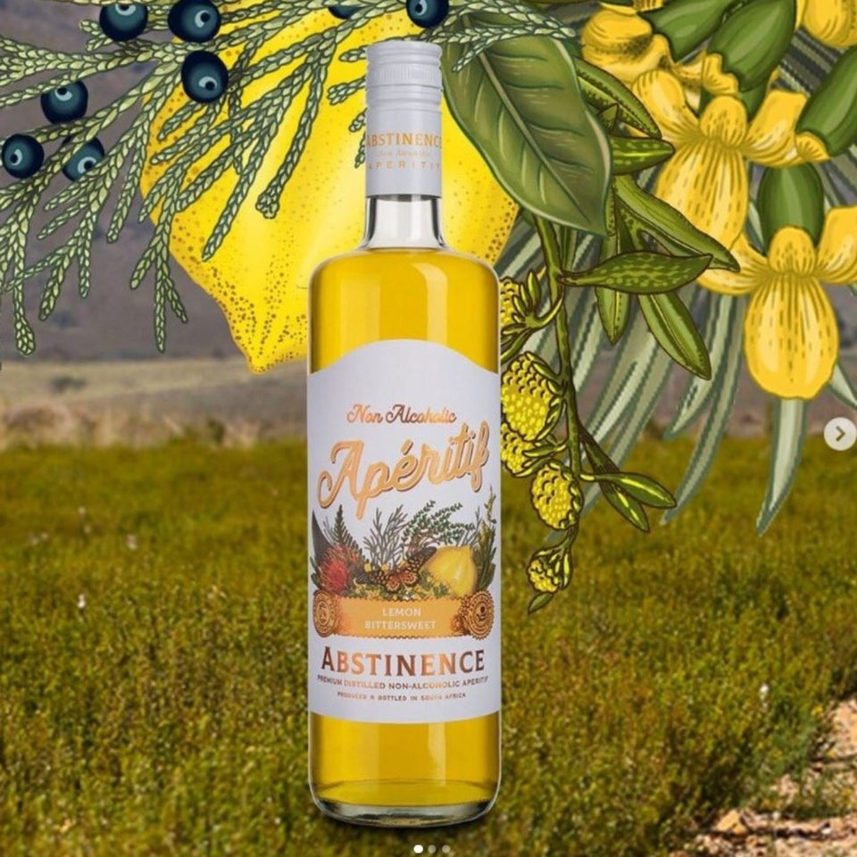 Gift Pack Abstinence Blood Orange and Lemon Aperitif 0% 2 x 750ml