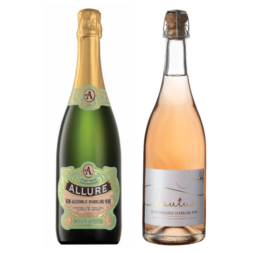Gift Pack Duo Non-Alcoholic Wines - Allure 0% Sparkling & Lautus Sparkling Rosé 750ml