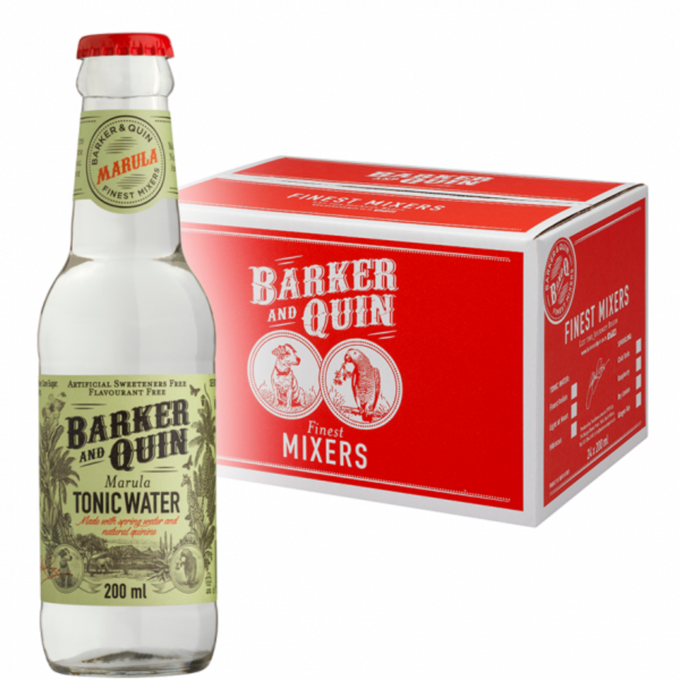 Barker & Quin Marula Tonic Water Glass 24 x 200ml