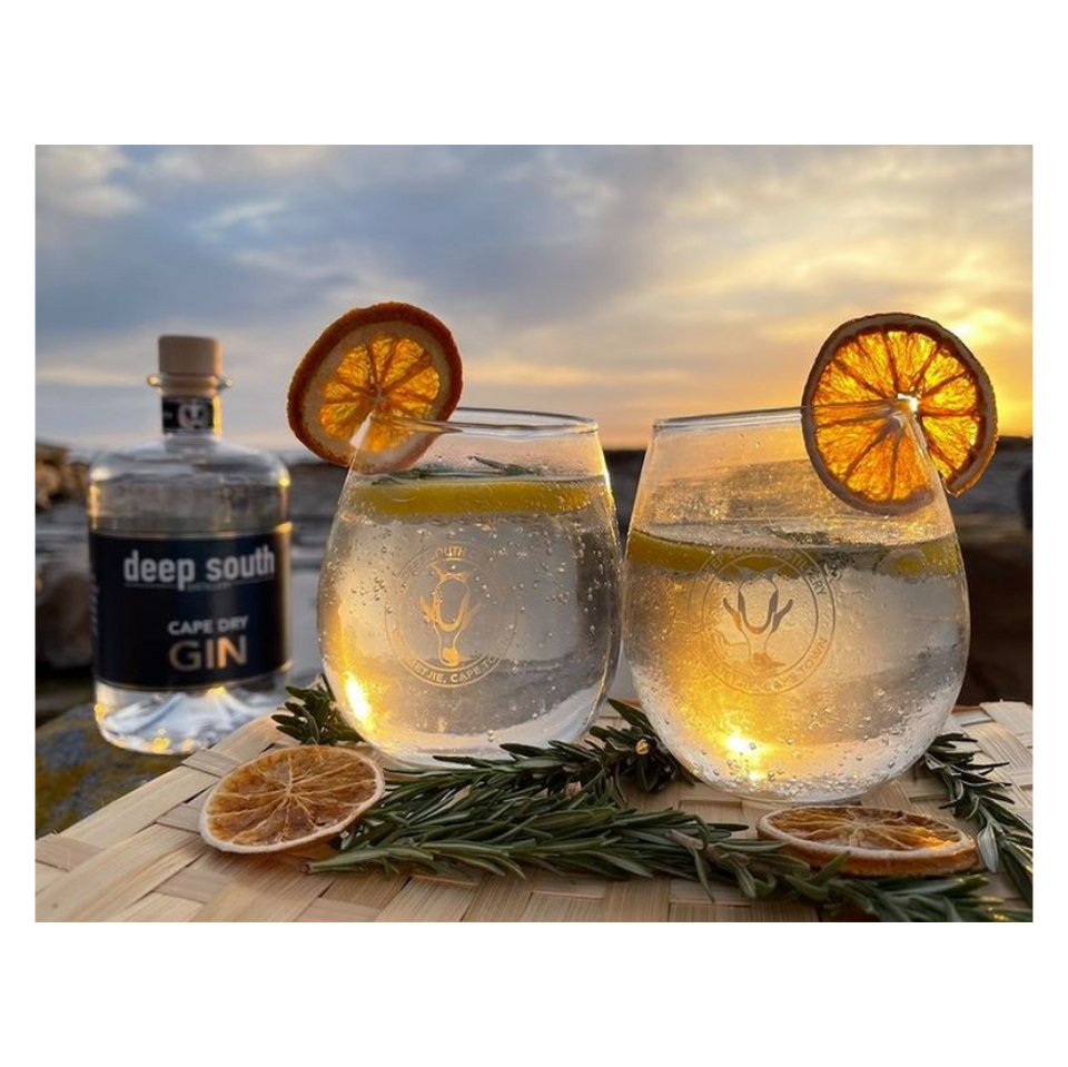 Deep South Cape Dry Gin 43%  1 x 200ml