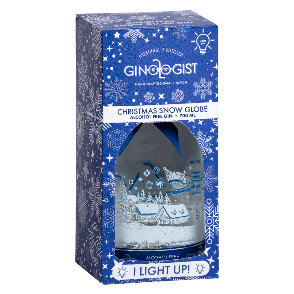 Gift Pack Ginologist Snowglobe 0% 700ml - Designs may vary