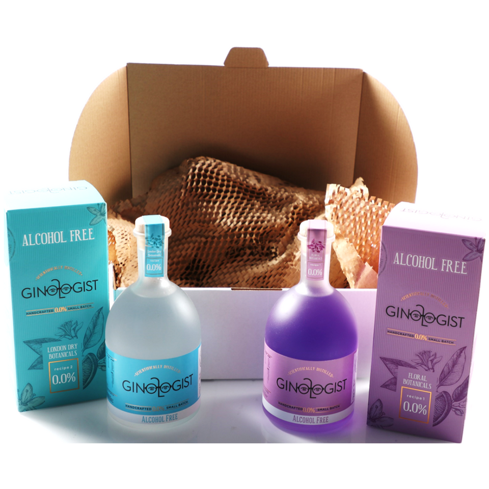 Gift Pack Duo Ginologist Floral & London Dry Gin 0% 700ml