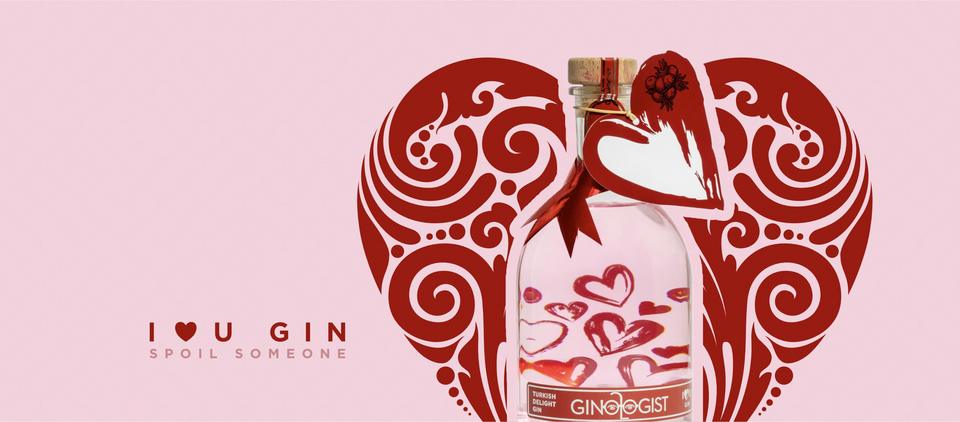 Ginologist I Love You Gin 40% 700ml