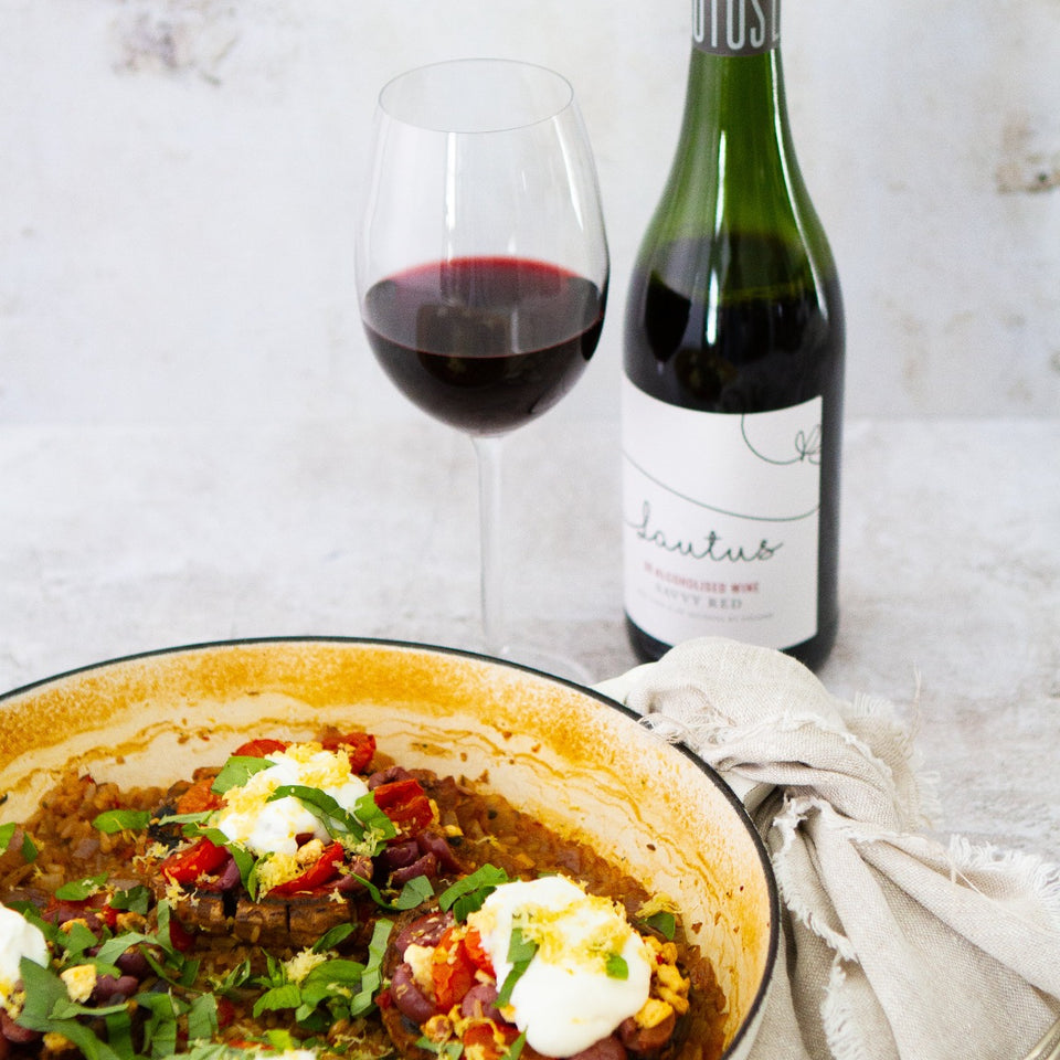 Gift Pack Lautus Moscato Rosé, Sauvignon Blanc White, Savvy Red and Sparkling Rosé Wines 0% 4 x 750ml