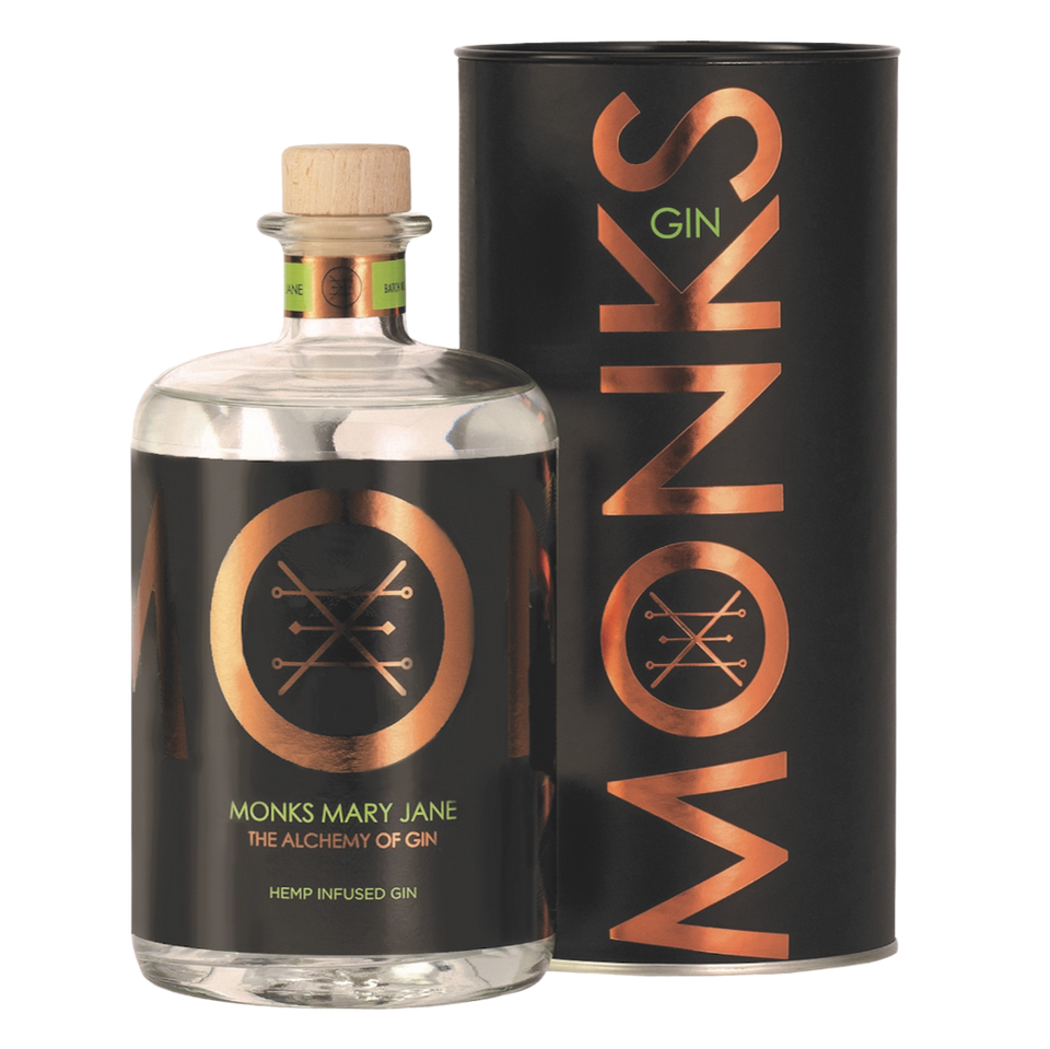 Monks Mary Jane Hemp Gin 43% 1 x 750ml