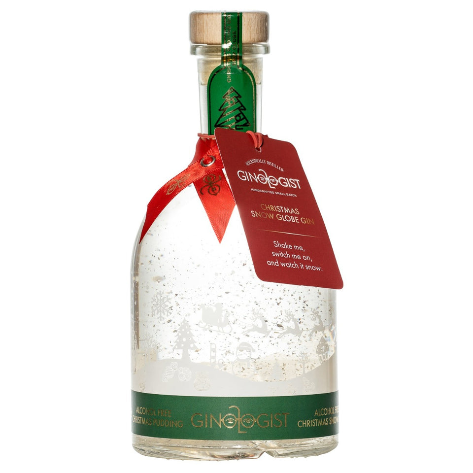 Gift Pack Ginologist Floral, London Dry & Christmas Pudding Snowglobe Gin 0% 3 x 700ml
