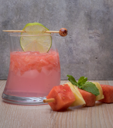 Watermelon Gin Smash