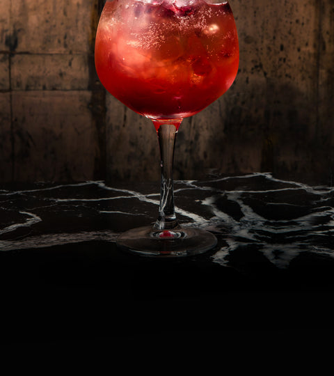 The Curious Spirit Fitch & Leedes Pomegranate & Mint Recipe