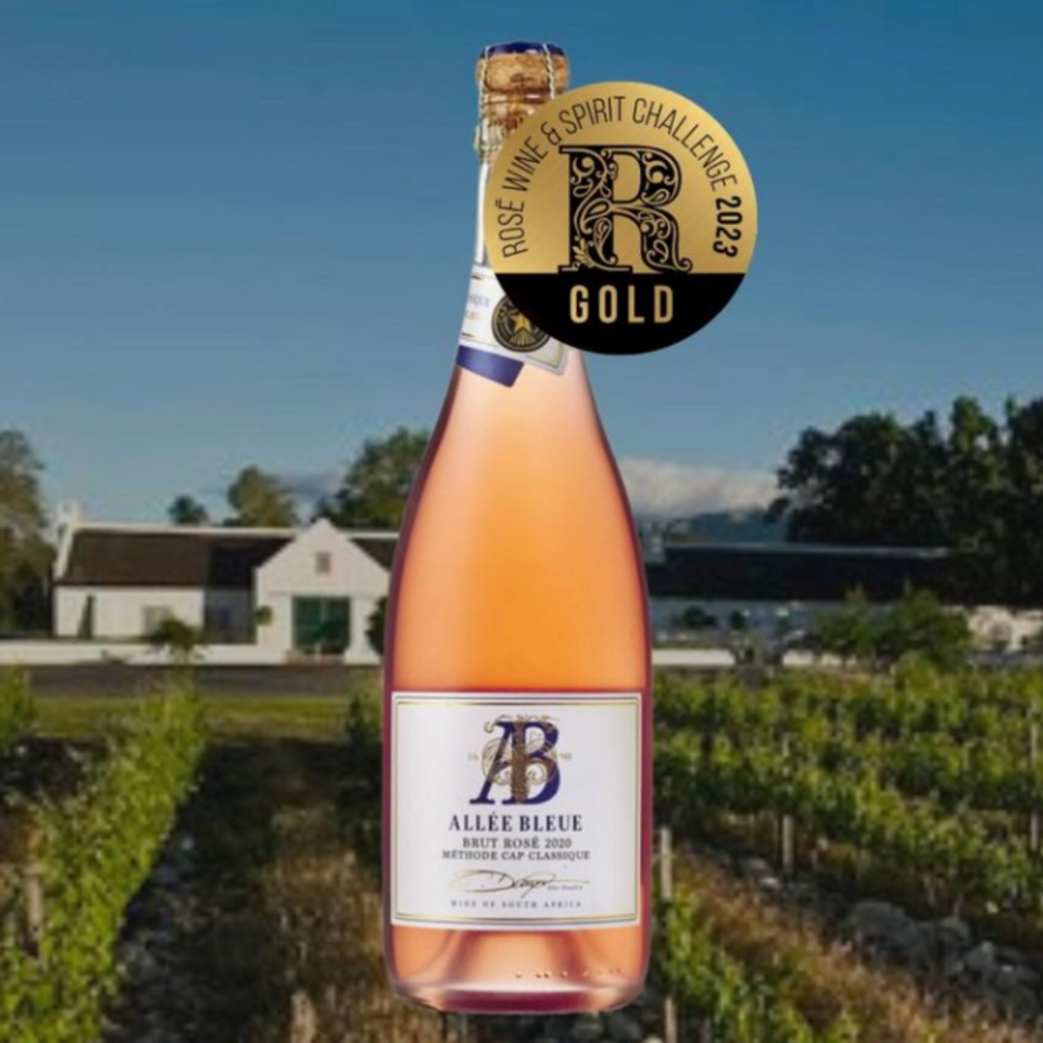 Allée Bleue Brut Rose, Graham Beck Brut Rosé & Bliss Nectar Rose Sparkling Wine Pack 3 x 750ml