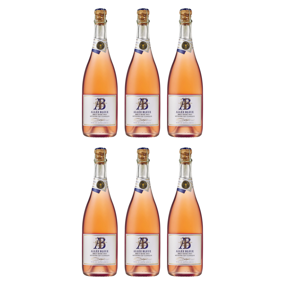 Allée Bleue Brut Rose MCC Sparkling Wine (12% Alc/Vol)