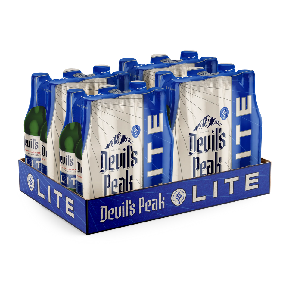 Devil's Peak Lite Lager 4% 24 x 330ml