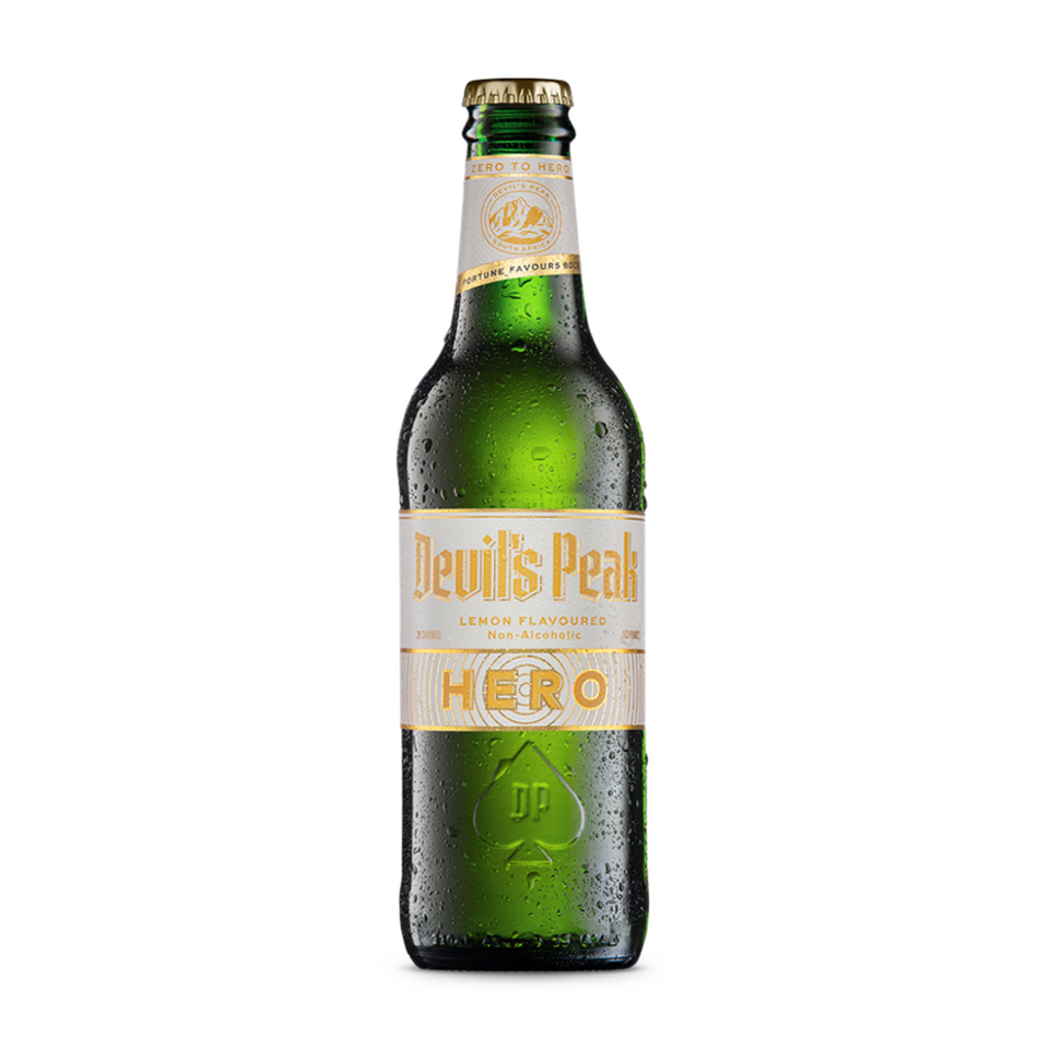 Devil's Peak Hero Lemon Beer 0% 24 x 330ml