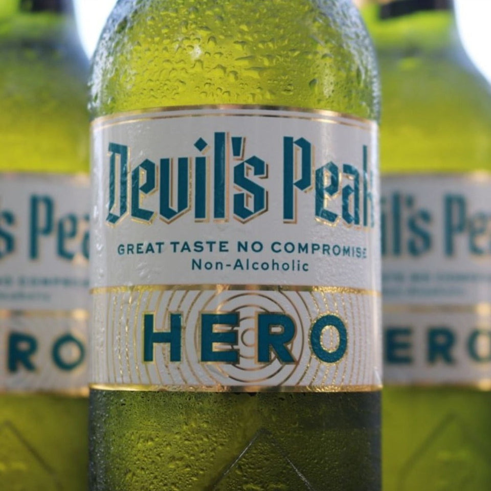 Devil's Peak Hero Lemon Non-Alcoholic, 24 x 330ml NRBs