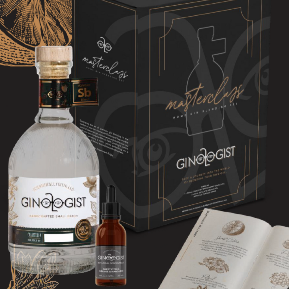 Ginologist Masterclass Home Gin Blending Set 38%