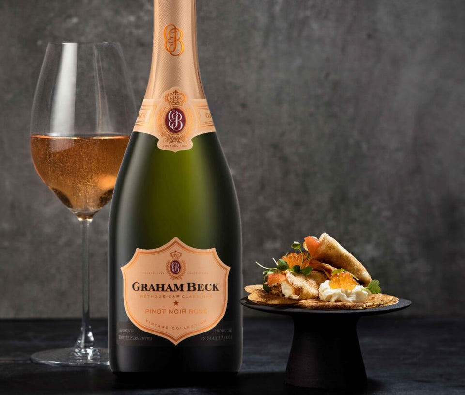 Graham Beck Pinot Noir Rose 750ml (11.5% Alc/Vol)