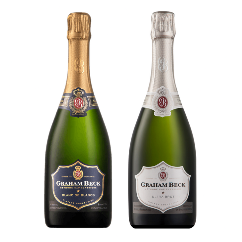 Gift Pack Duo Graham Beck Blanc De Blancs Vintage and Ultra Brut 750ml