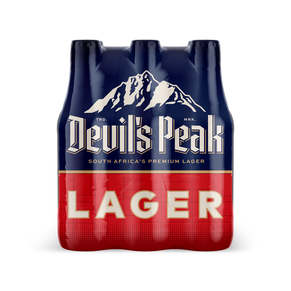 Devil's Peak Mixed Case Lager 4% 12 x 330ml & Lite 12 x 330ml