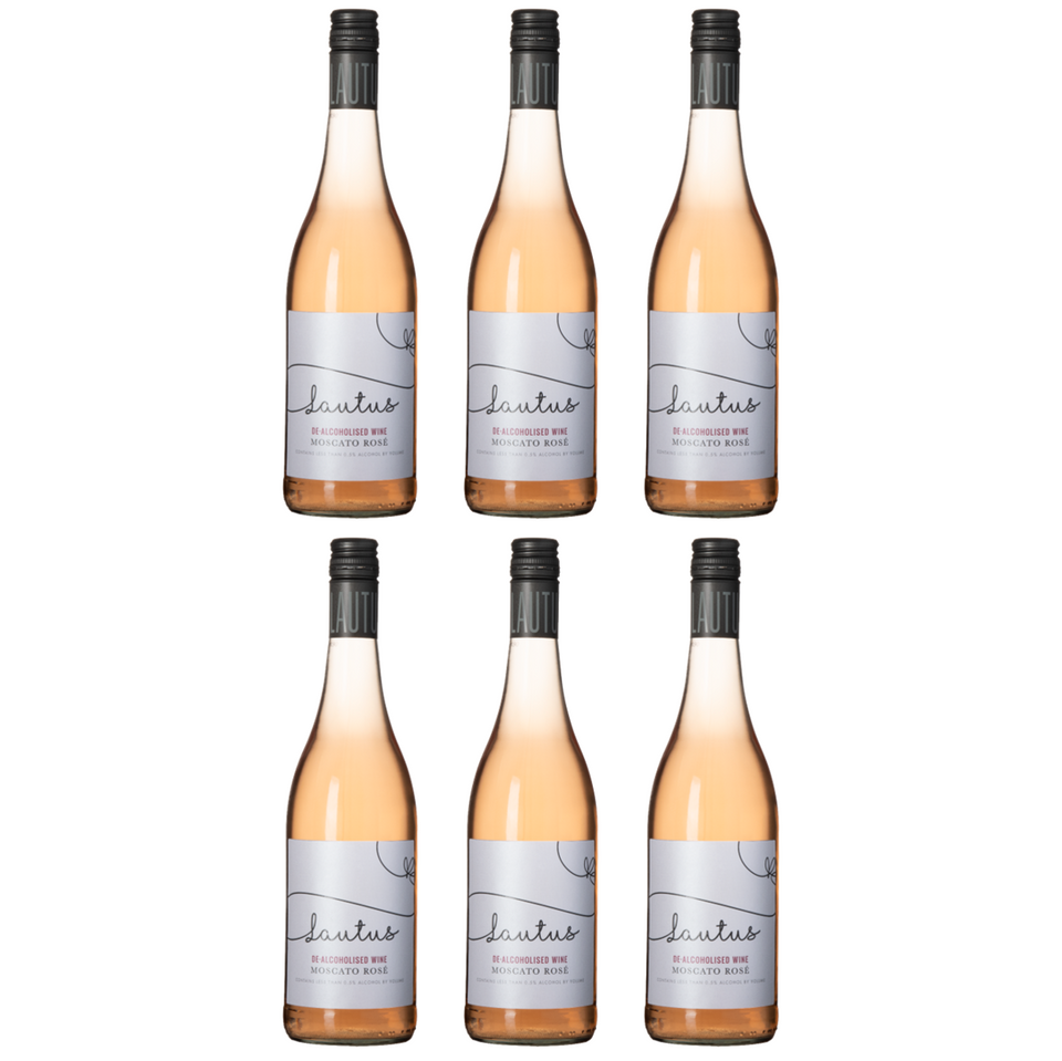 Lautus De-Alcoholised Moscato Rose 1 x 750ml