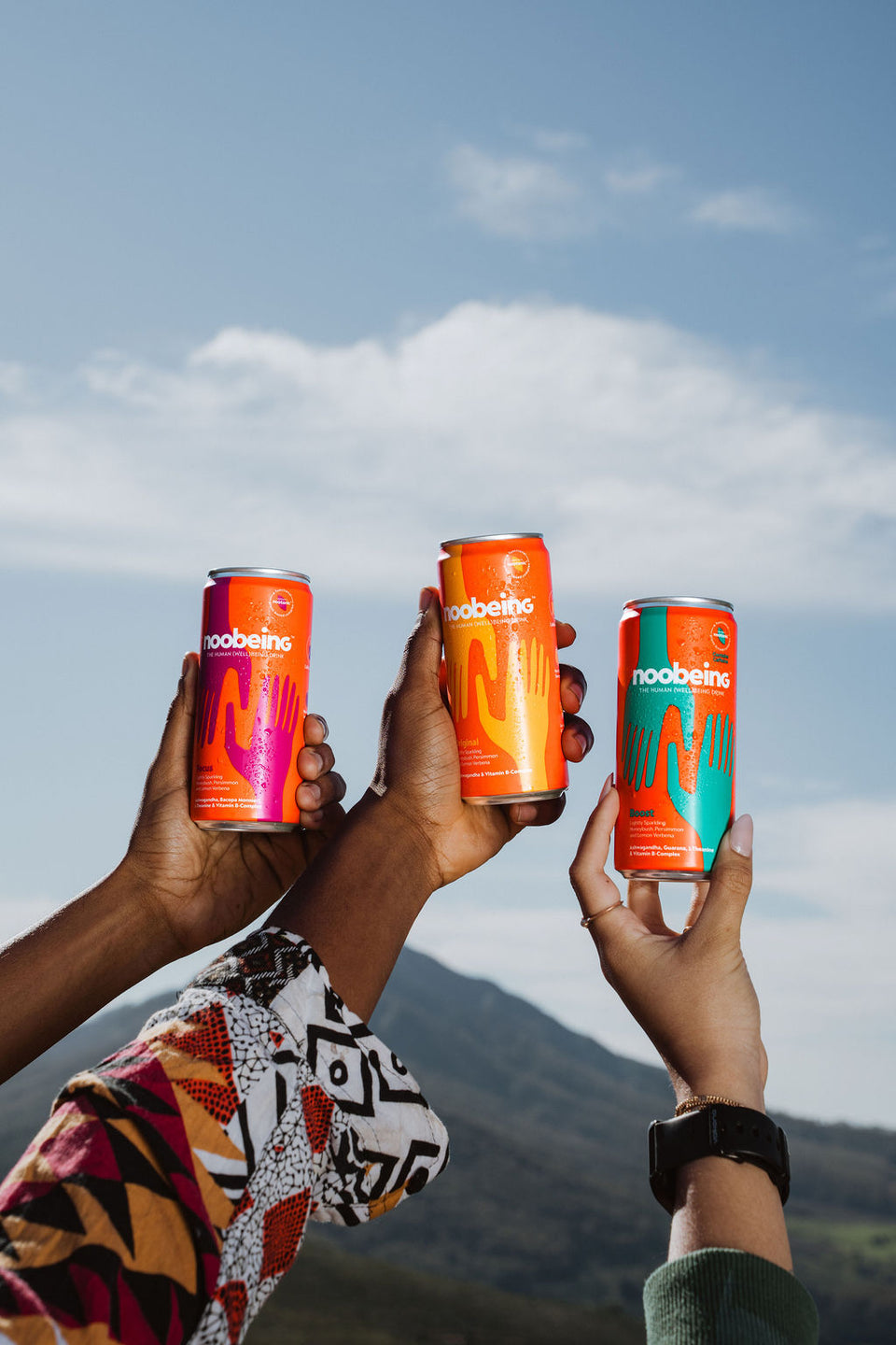 Noobeing Focus Wellbeing Drink 12 x 300ml Cans