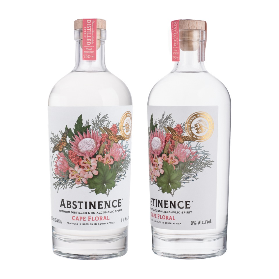 Abstinence Cape Floral Gin 0% 750ml