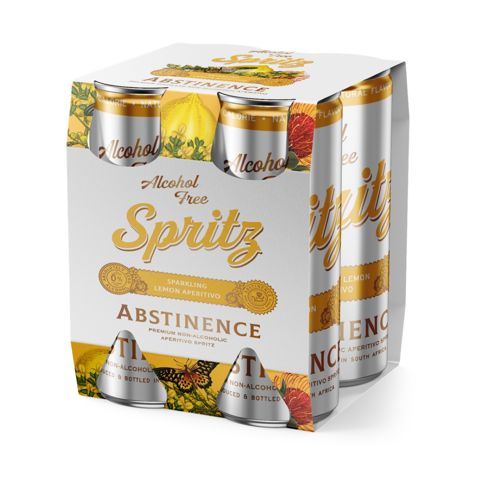 Abstinence Sparkling Lemon Aperitif Spritz 0% 24x300ml RTD