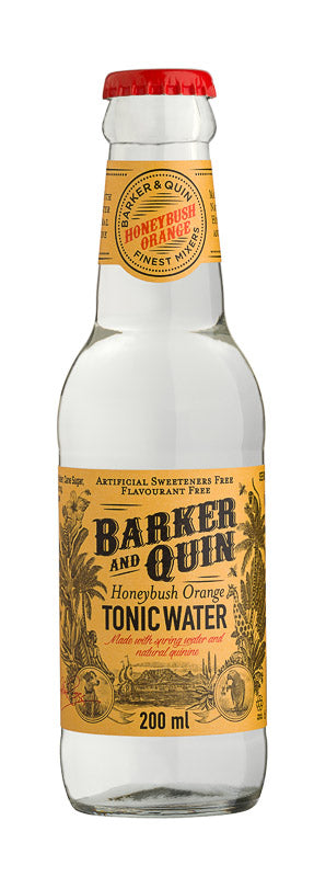 Barker & Quin Honeybush Orange Tonic Water Glass 24 x 200ml