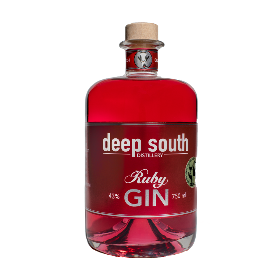 Deep South Ruby Gin 43% 750ml