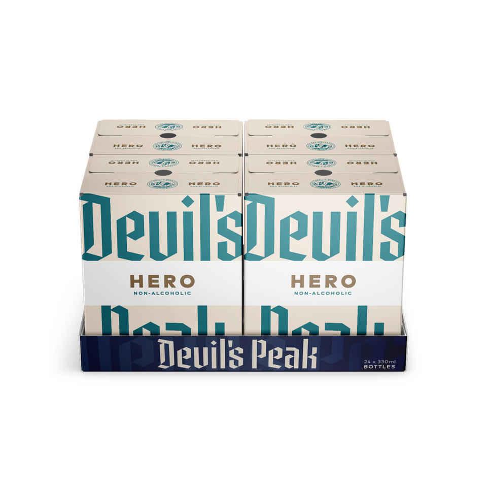 Devil's Peak Hero Non-Alcoholic 0% 24 x 330ml