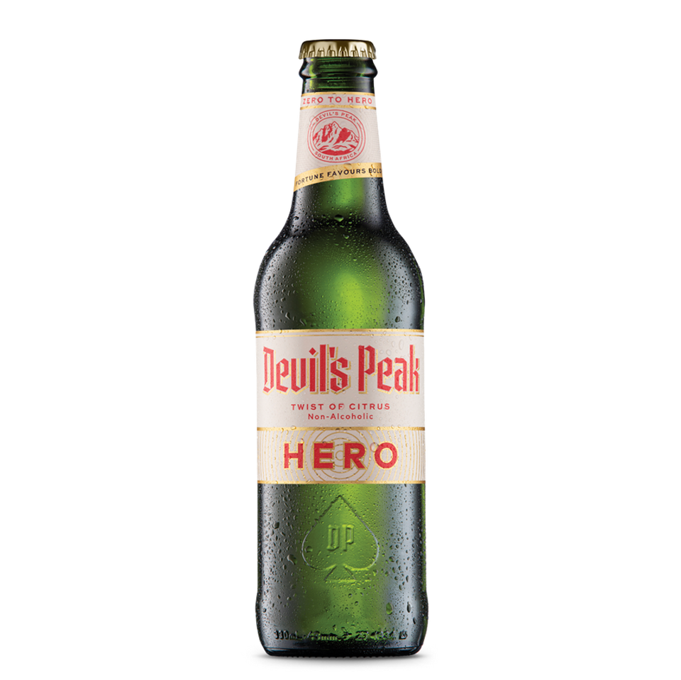 Devil's Peak Hero Twist of Citrus Beer 0%  24 x 330ml