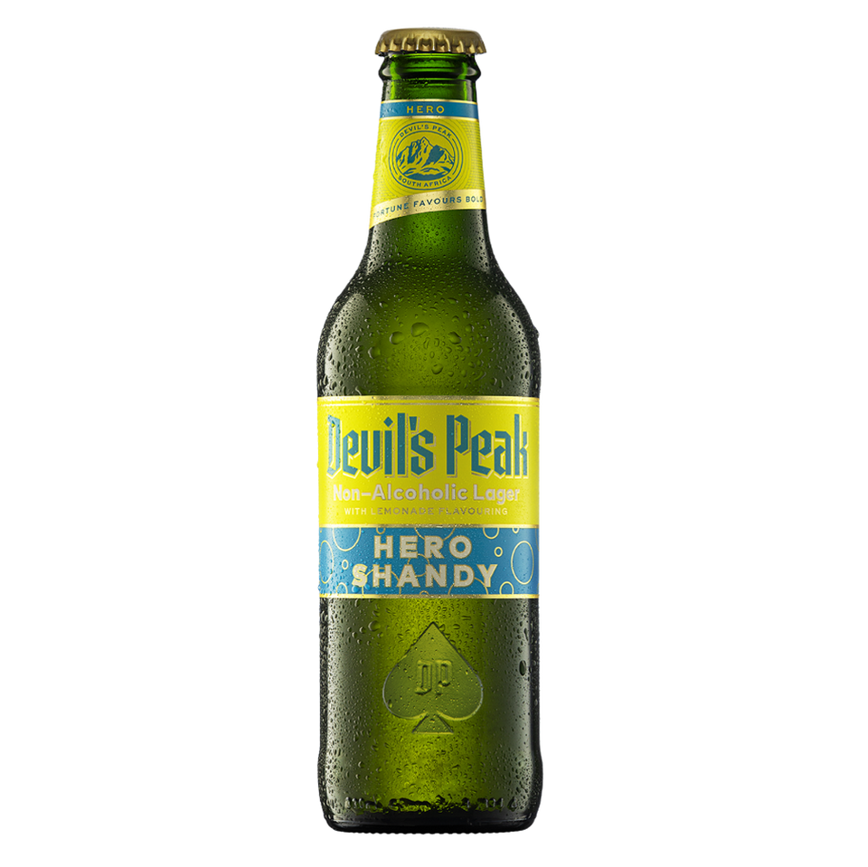 Devil's Peak Hero Non-Alcoholic Shandy 0% 24 x 330ml