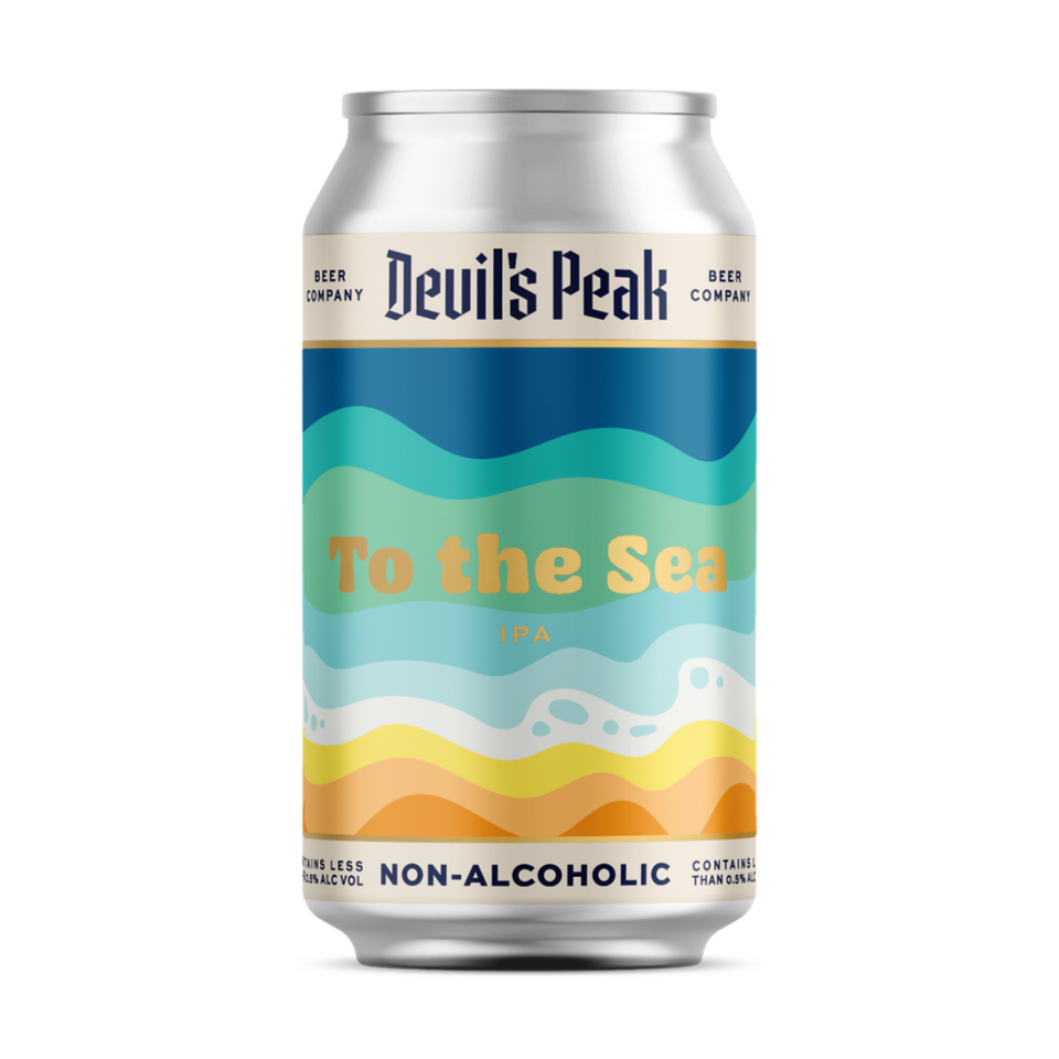 Gift Pack Duo Devil's Peak Beer 0%  - Into the Mountains Juicy IPA & To the Sea IPA 2x12x330ml