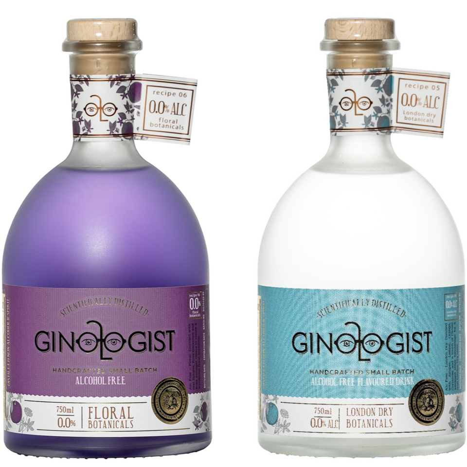 Gift Pack Duo Ginologist Floral & London Dry Gin 0% 700ml