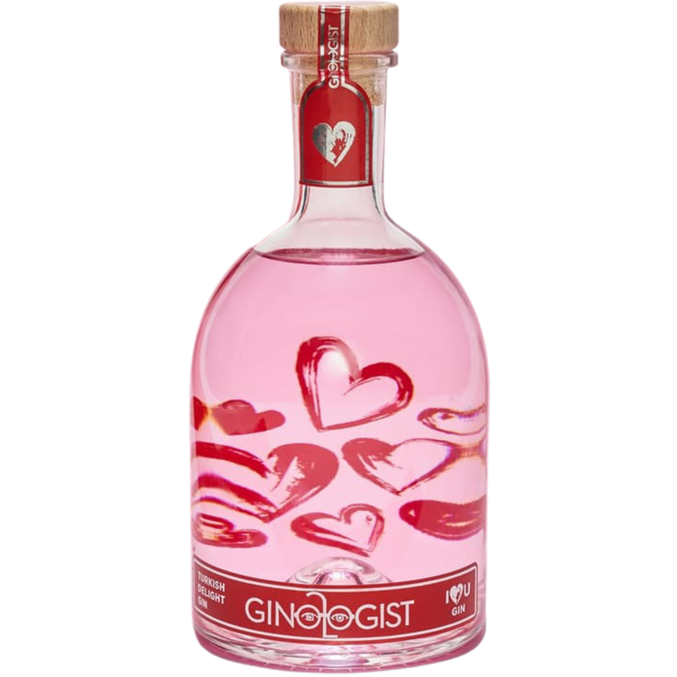 Ginologist I Love You Gin 40% 700ml Gift Pack