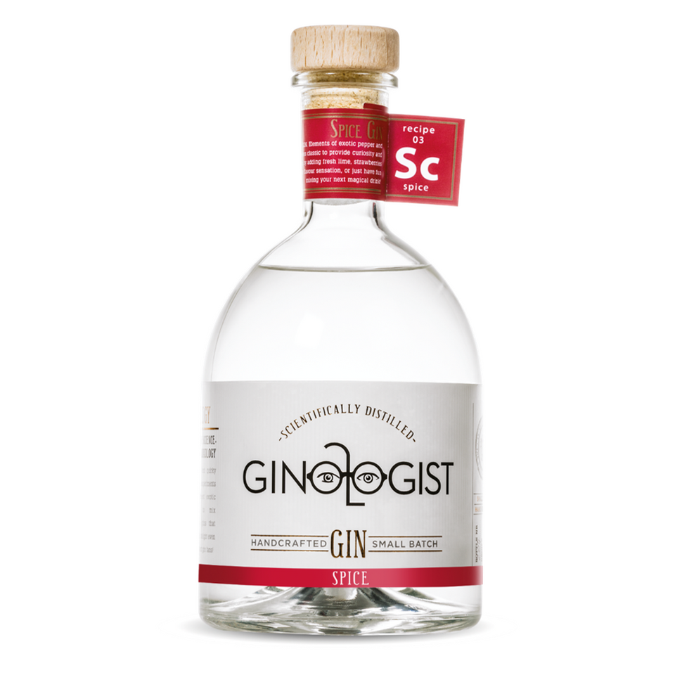 Gift Pack Ginologist Spice Gin 40% 700ml with Cookbook