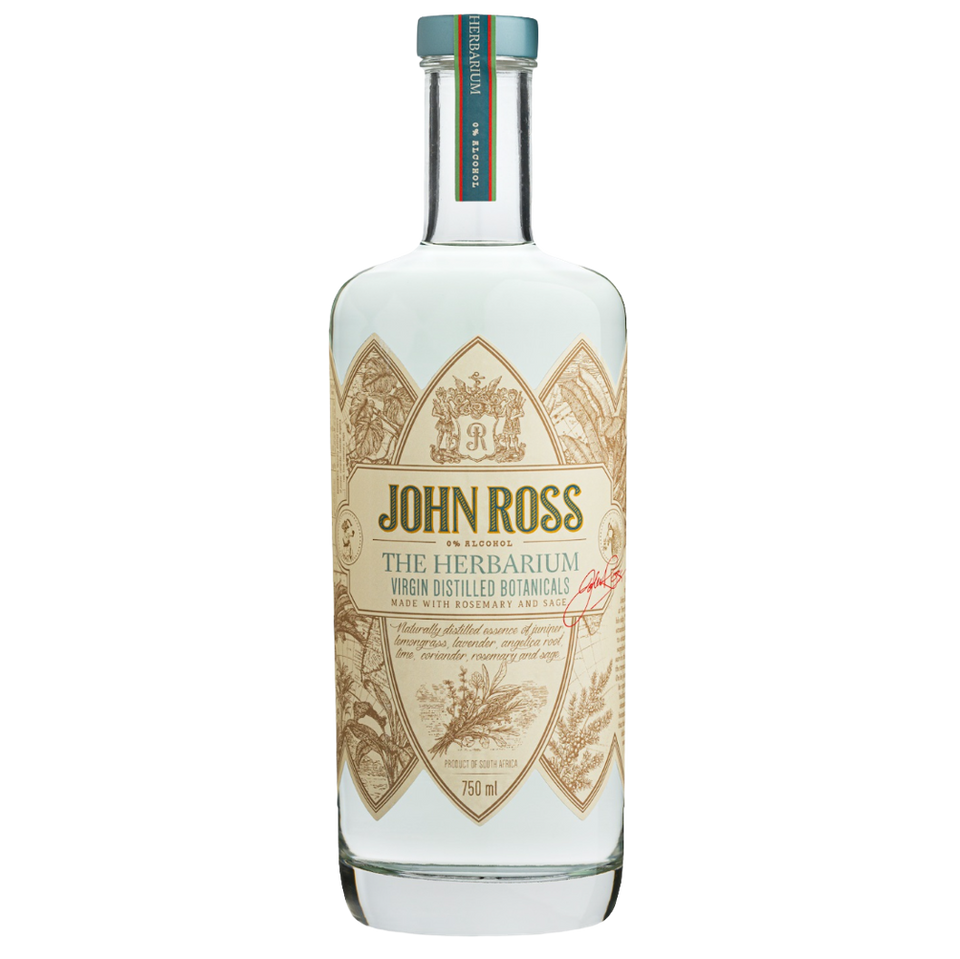 John Ross The Herbarium Gin 0% 750ml