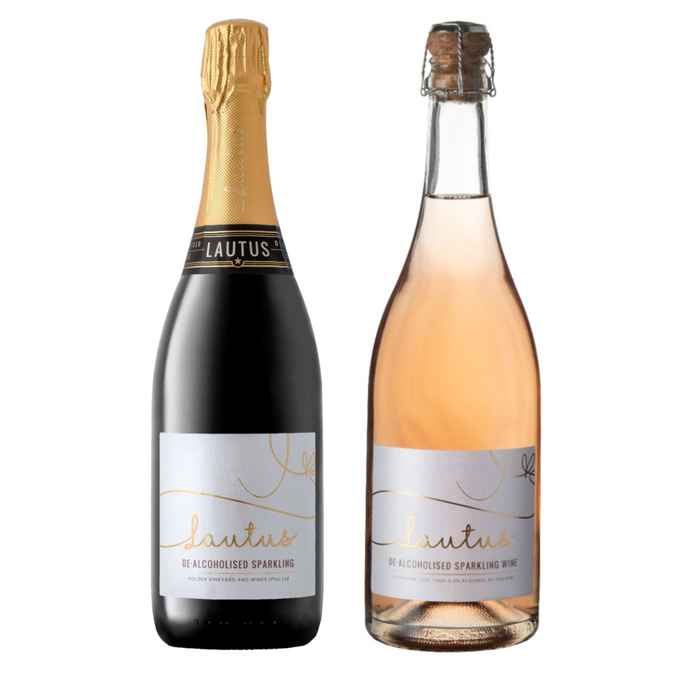 Gift Pack Duo Non-Alcoholic Sparkling Wines - Lautus Sparkling and Lautus Sparkling Rosé 750ml