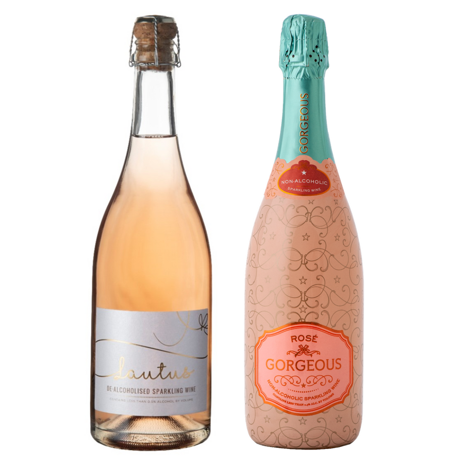 Gift Pack Duo Non-Alcoholic Sparkling Wines - Lautus Rosé & Gorgeous 750ml