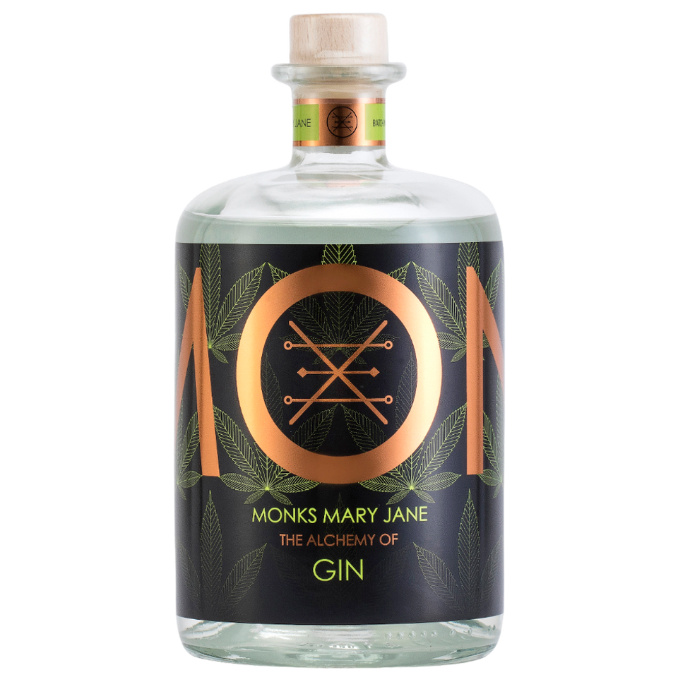 Monks Mary Jane Hemp Gin 43% 750ml