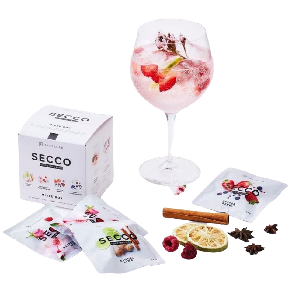 Secco Drink Infusion Mixed Box - 8 Sachets