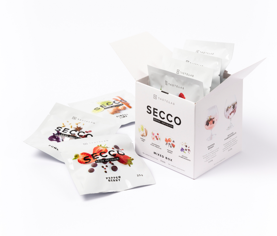 Secco Drink Infusion Mixed Box - 8 Sachets