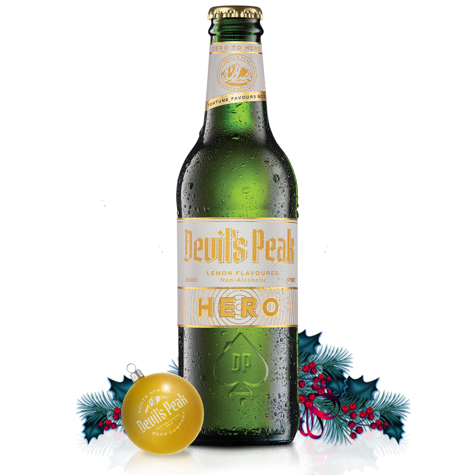 Devil's Peak Hero Lemon Beer 0% 24 x 330ml – The Curious Spirit